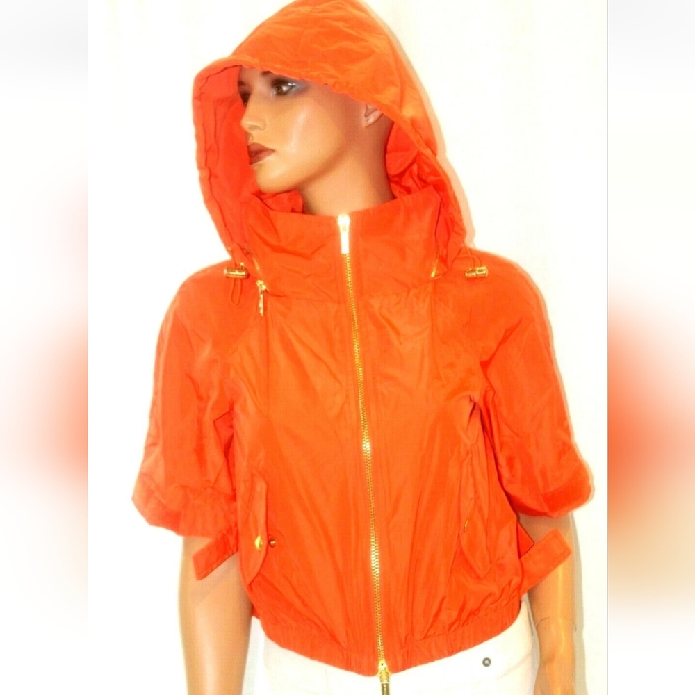 Michael Kors Short Sleeve Rain Jacket